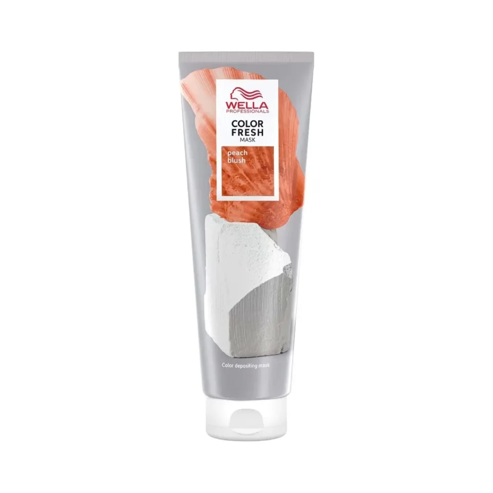 Mască Pigmentată pentru Păr Vopsit - Wella Professionals Color Fresh Mask Peach Blush 150ml