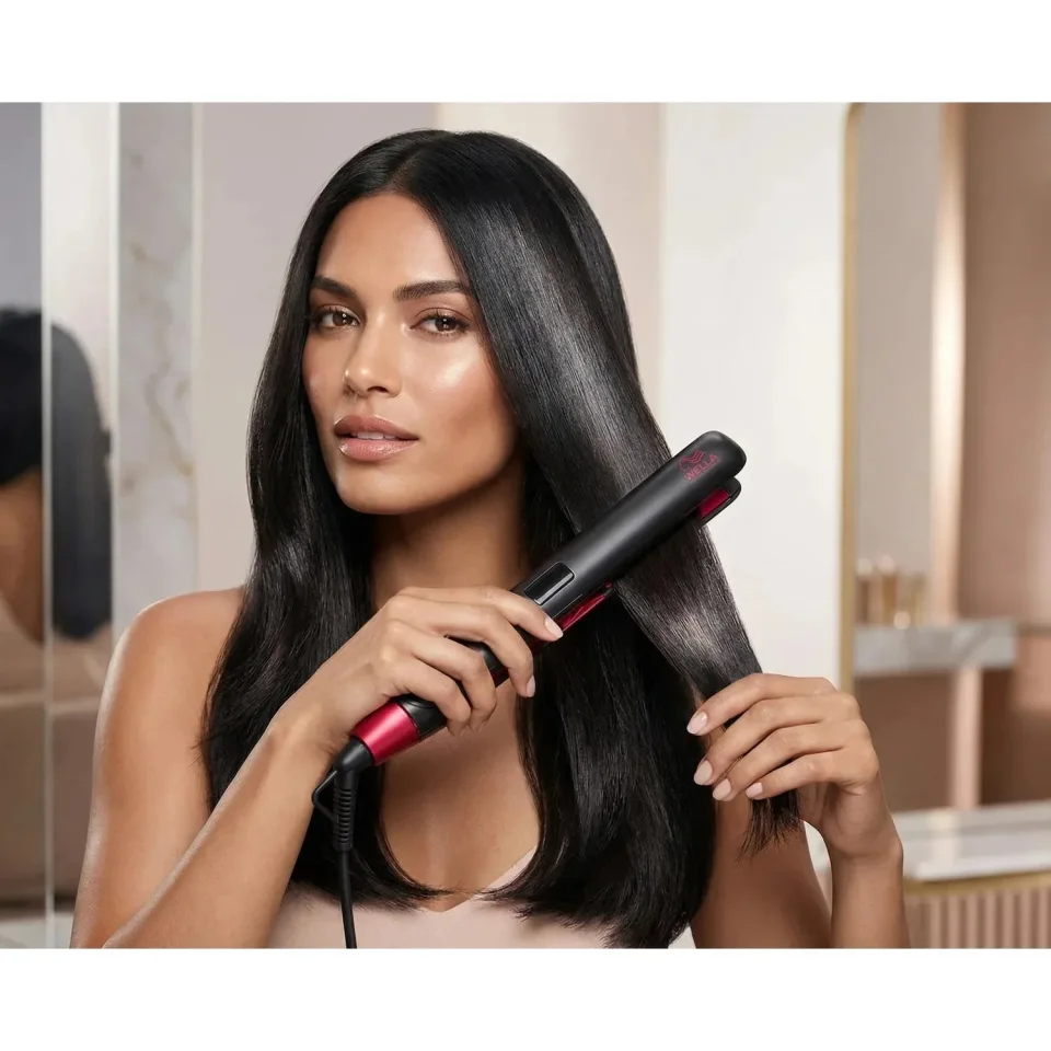 Placă de păr profesională, Wella Professionals Smooth Filler Flat Iron Straightener, 230V — imagine 5