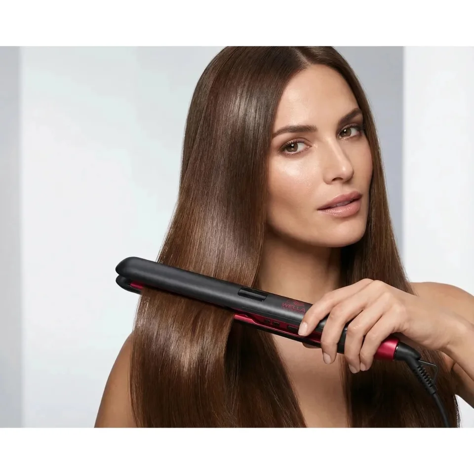 Placă de păr profesională, Wella Professionals Smooth Filler Flat Iron Straightener, 230V — imagine 6