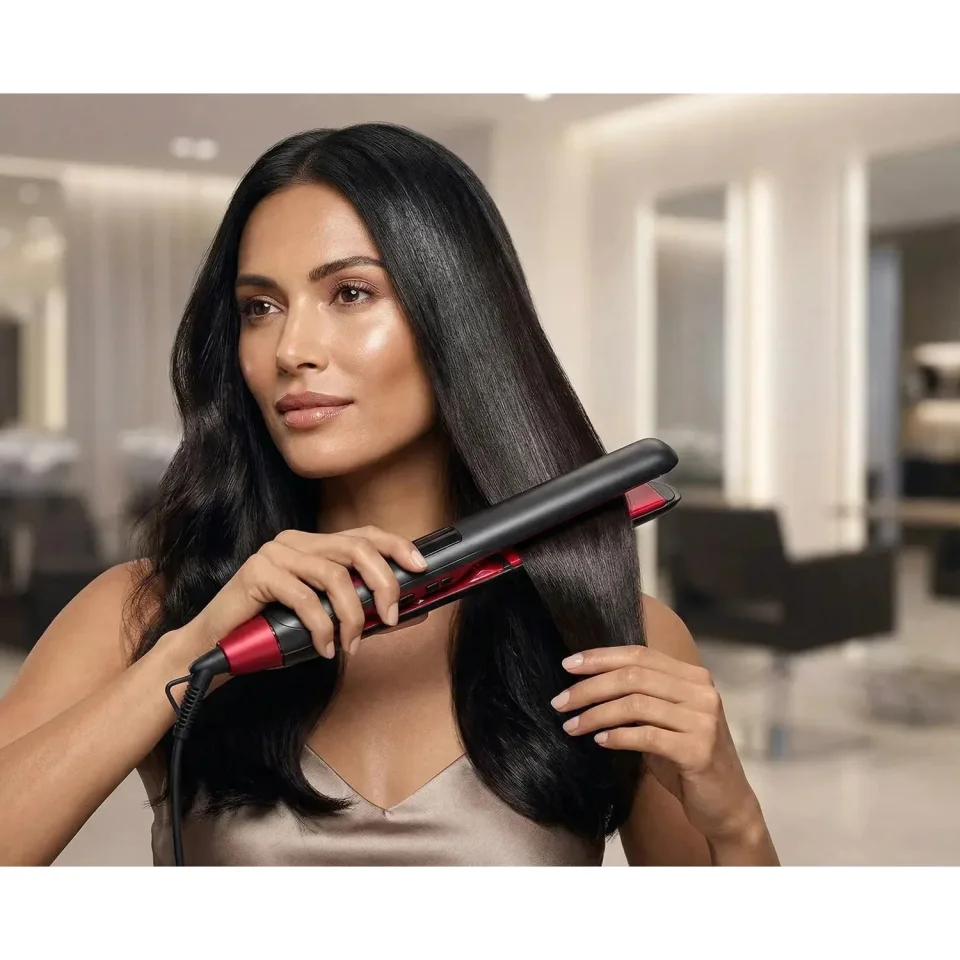 Placă de păr profesională, Wella Professionals Smooth Filler Flat Iron Straightener, 230V — imagine 8