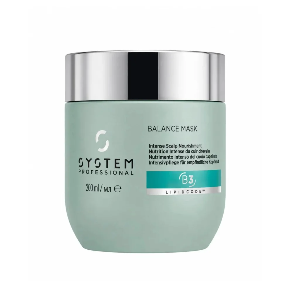 Mască pentru scalp sensibil și uscat, System Professional, Balance Mask 200ml