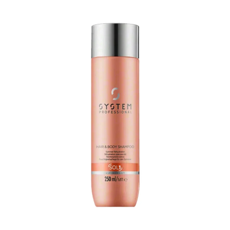 Șampon cu protecție UV, System Professional, Solar Hair and Body Shampoo, 250ml