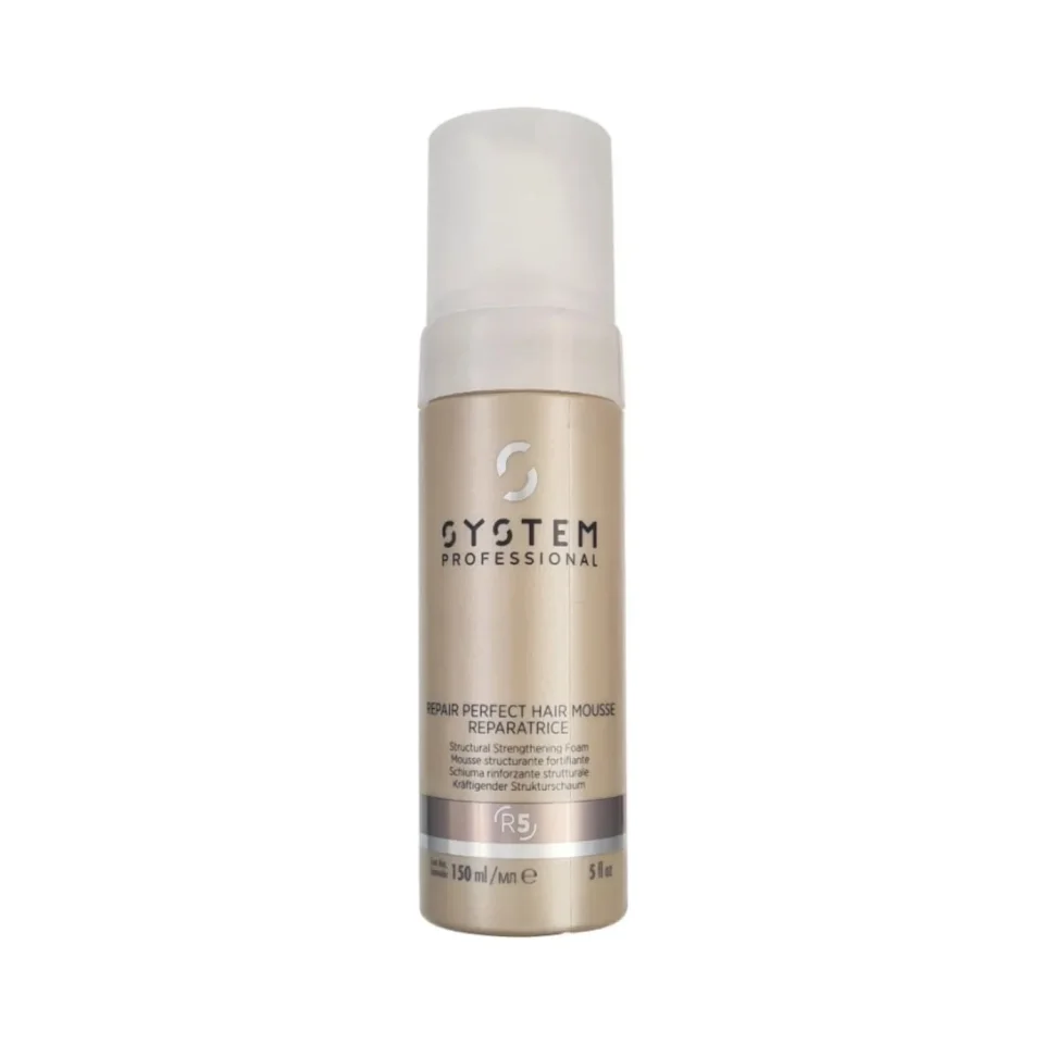 Spumă reparatoare pentru părul fragil, System Professional, Repair Perfect Hair Mousse, 150ml
