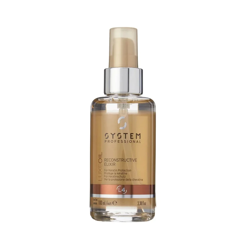 Ulei de reconstrucție și protecție pentru părul uscat, System Professional, Reconstructive Elixir, 100ml