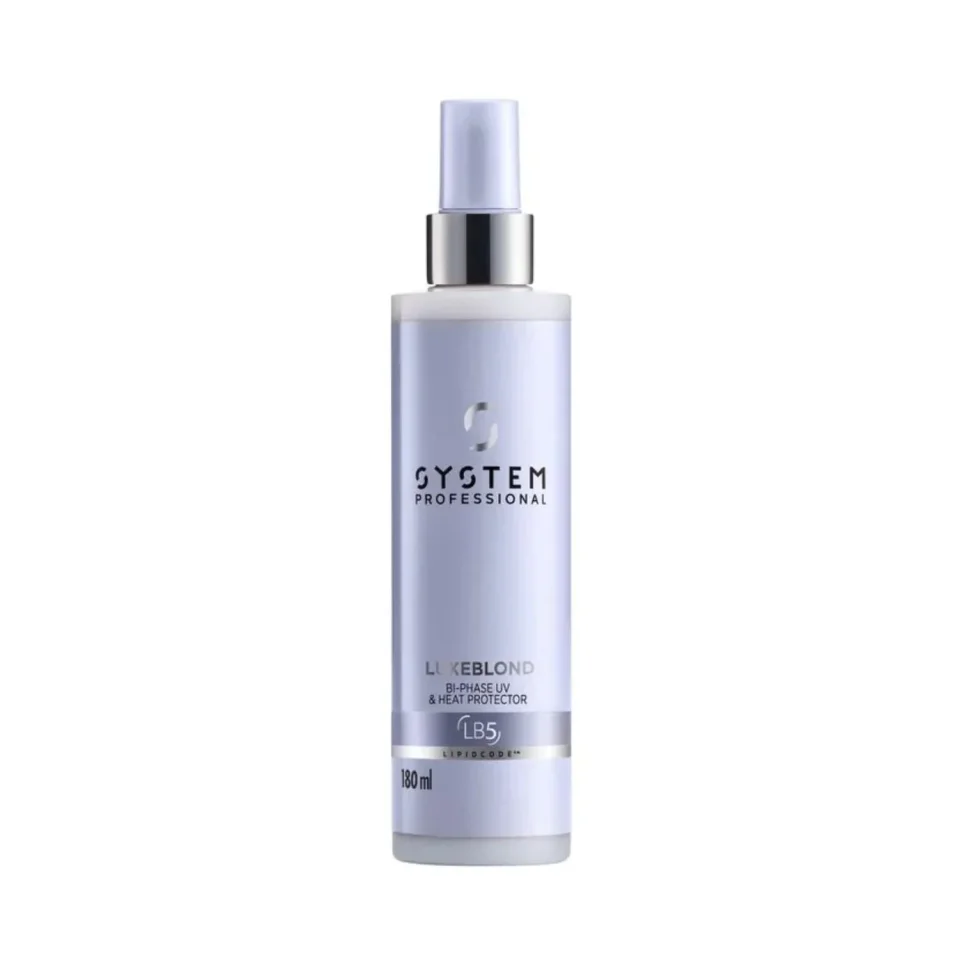 Protecție termică pentru păr, System Professional, Luxeblond UV & Heat Protector, 180ml