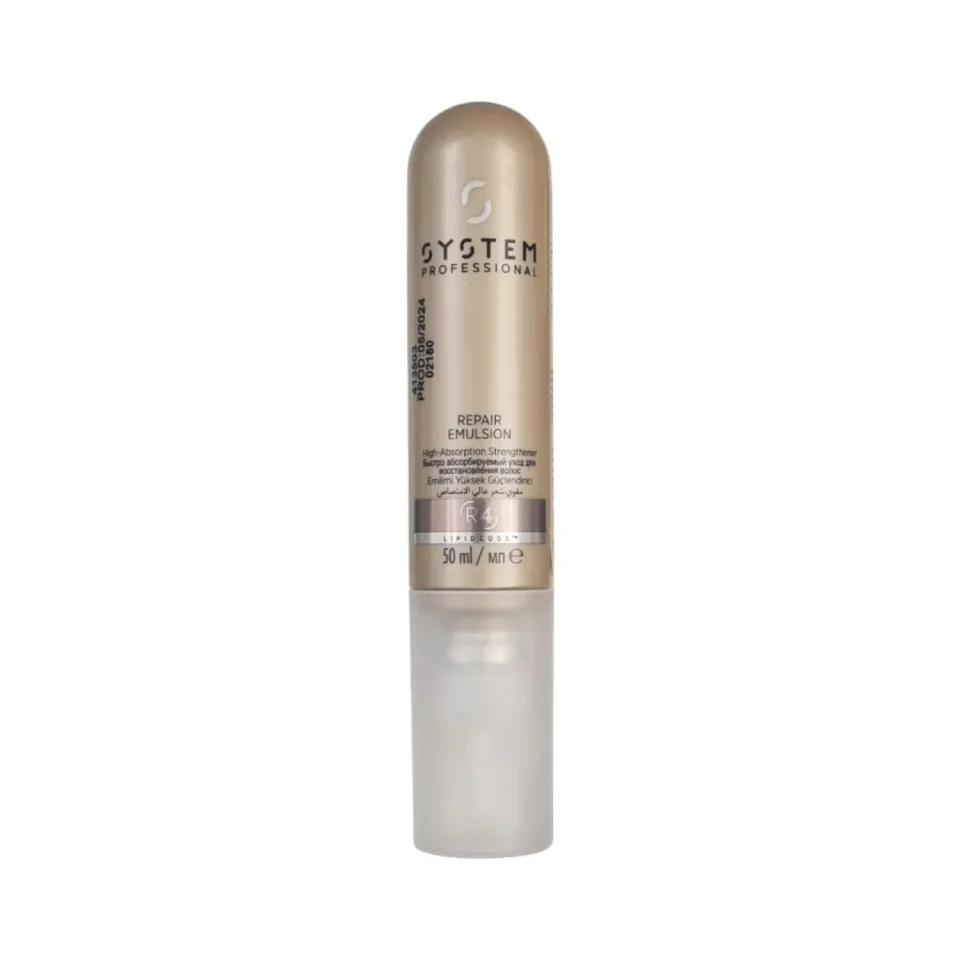 Tratament intens pentru fortifierea și protecția părului deteriorat, System Professional, Repair Emulsion, 50ml