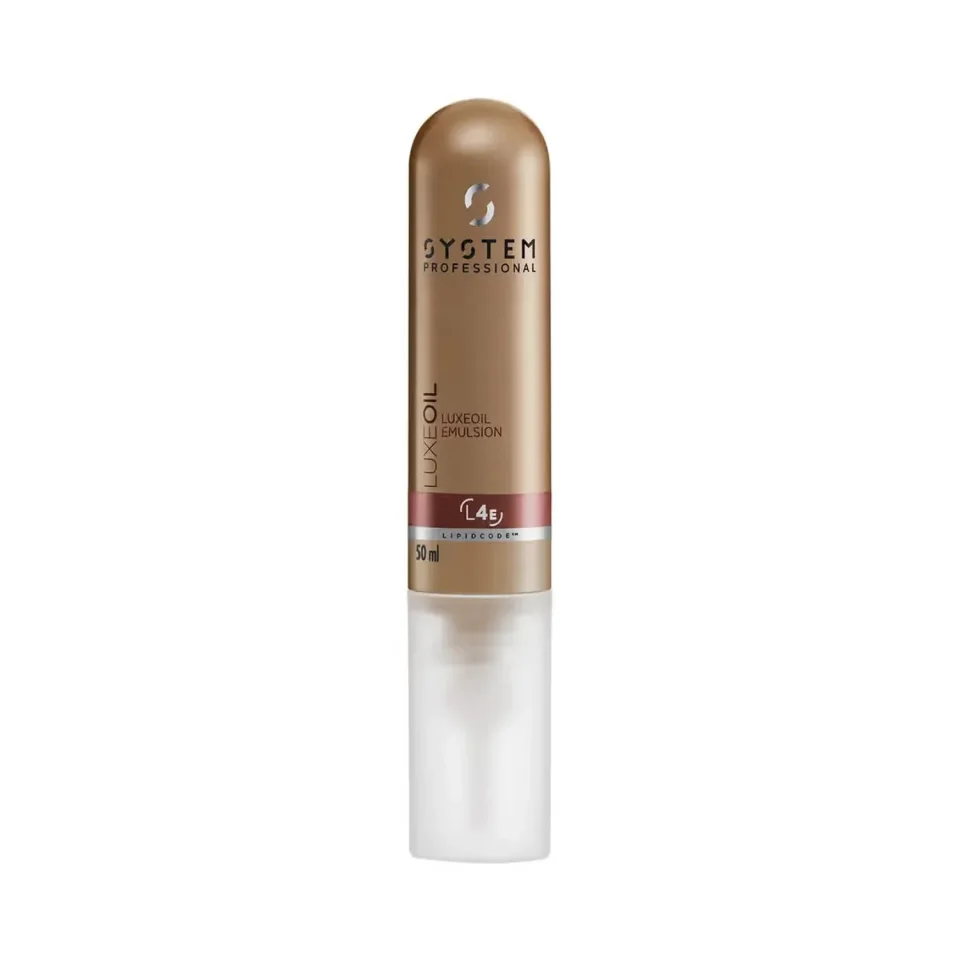 Tratament intens pentru reconstrucția părului deteriorat, System Professional, Luxeoil Emulsion, 50ml