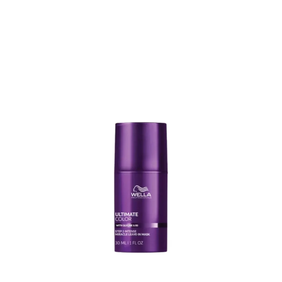 Mască intensivă fără clătire cu glicină și B5, Wella Professionals, Miracle Leave-in Mask, 30ml