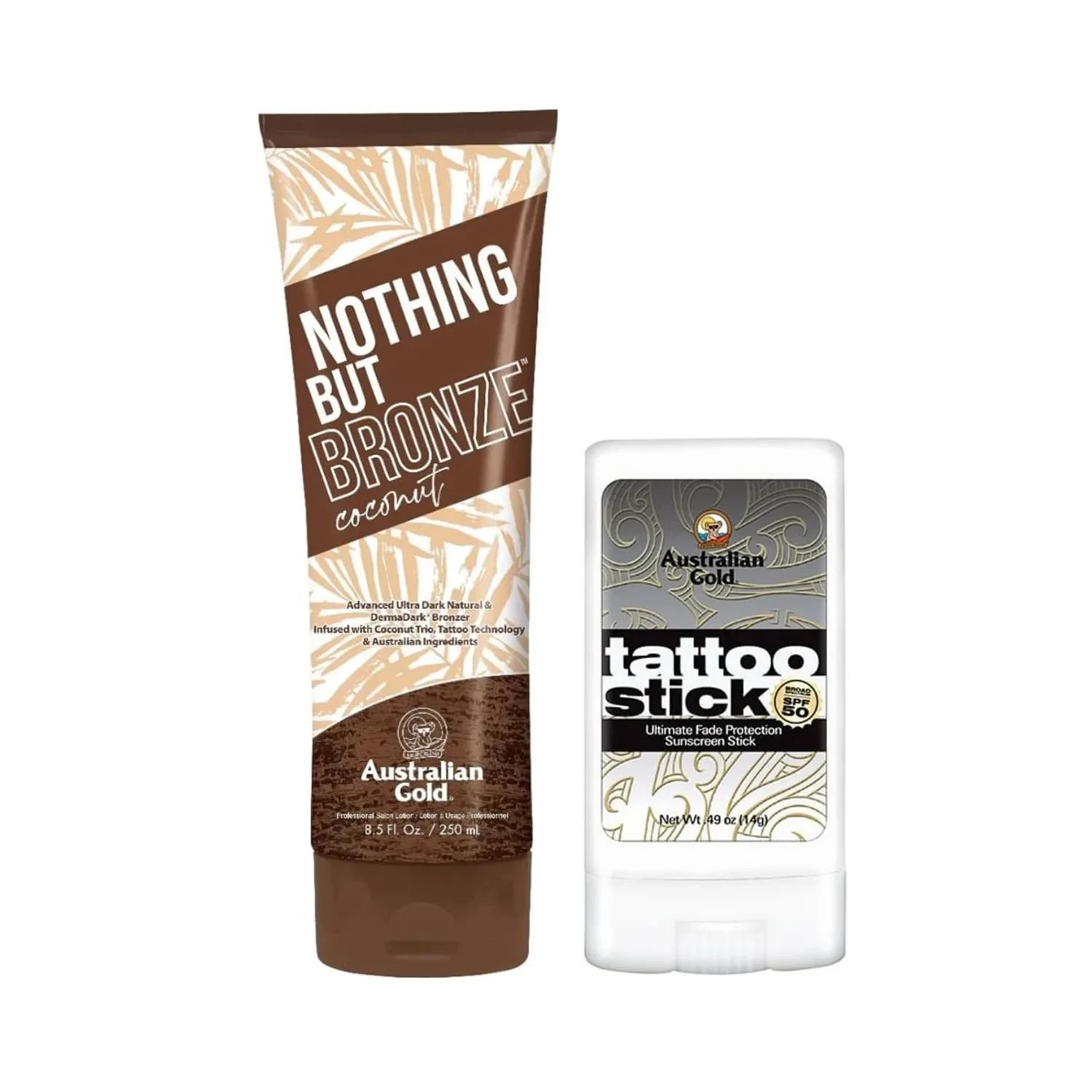 Pachet complet pentru bronz uniform și protecție UV pentru tatuaje