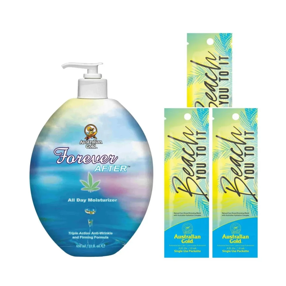 Pachet pentru plaja, Australian Gold, Forever After 650ml + Beach You to It 15ml