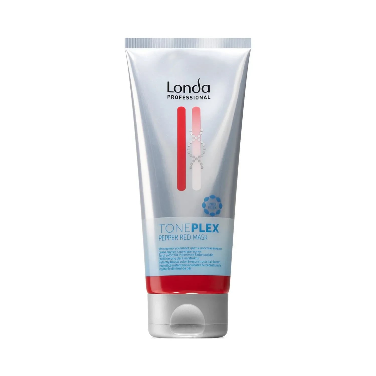 Mască nuanțatoare pentru tonuri de roșu, Londa Professional, TonePlex Red Pepper Mask, 200 ml