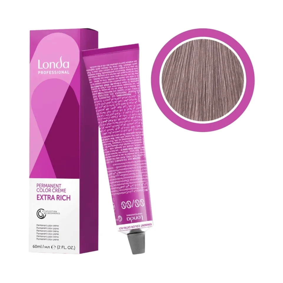 Vopsea permanentă, Londa Professional, Londacolor 8/65 Cool Rose Hue, 60 ml