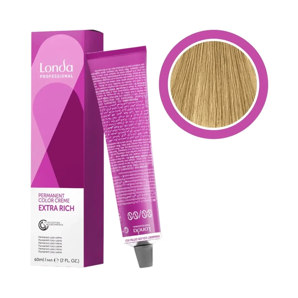 Vopsea permanentă, Londa Professional, Londacolor 8/0 Blond Deschis, 60 ml