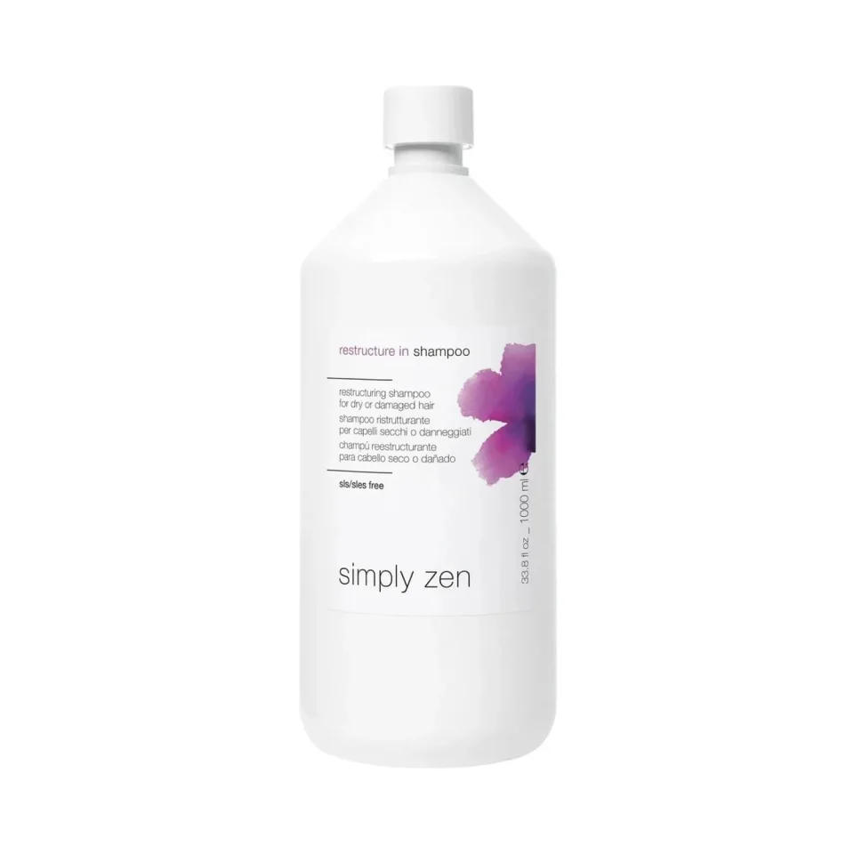 Sampon restructurant pentru par uscat sau deteriorat, Simply Zen Restructure In Shampoo 1000ml