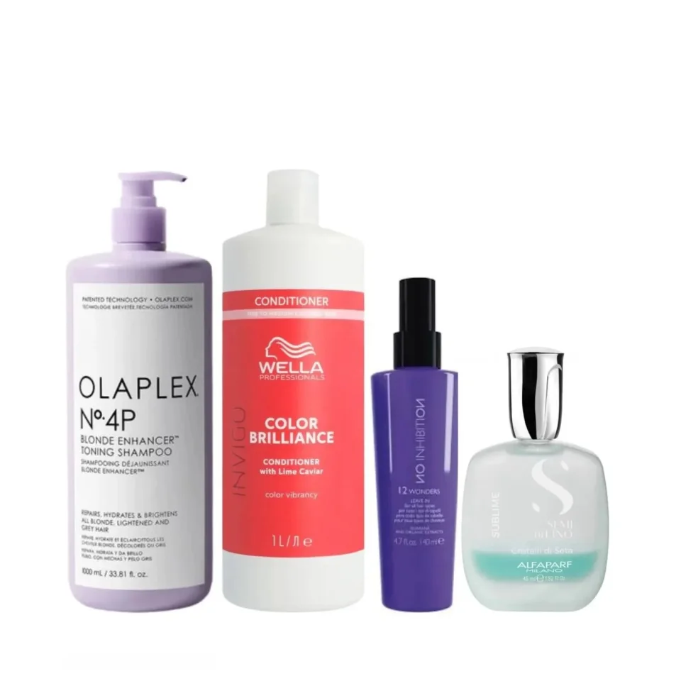 Ritual Anti-Galben Basic – Șampon Violet Profesional pentru Păr Blond | Ter22