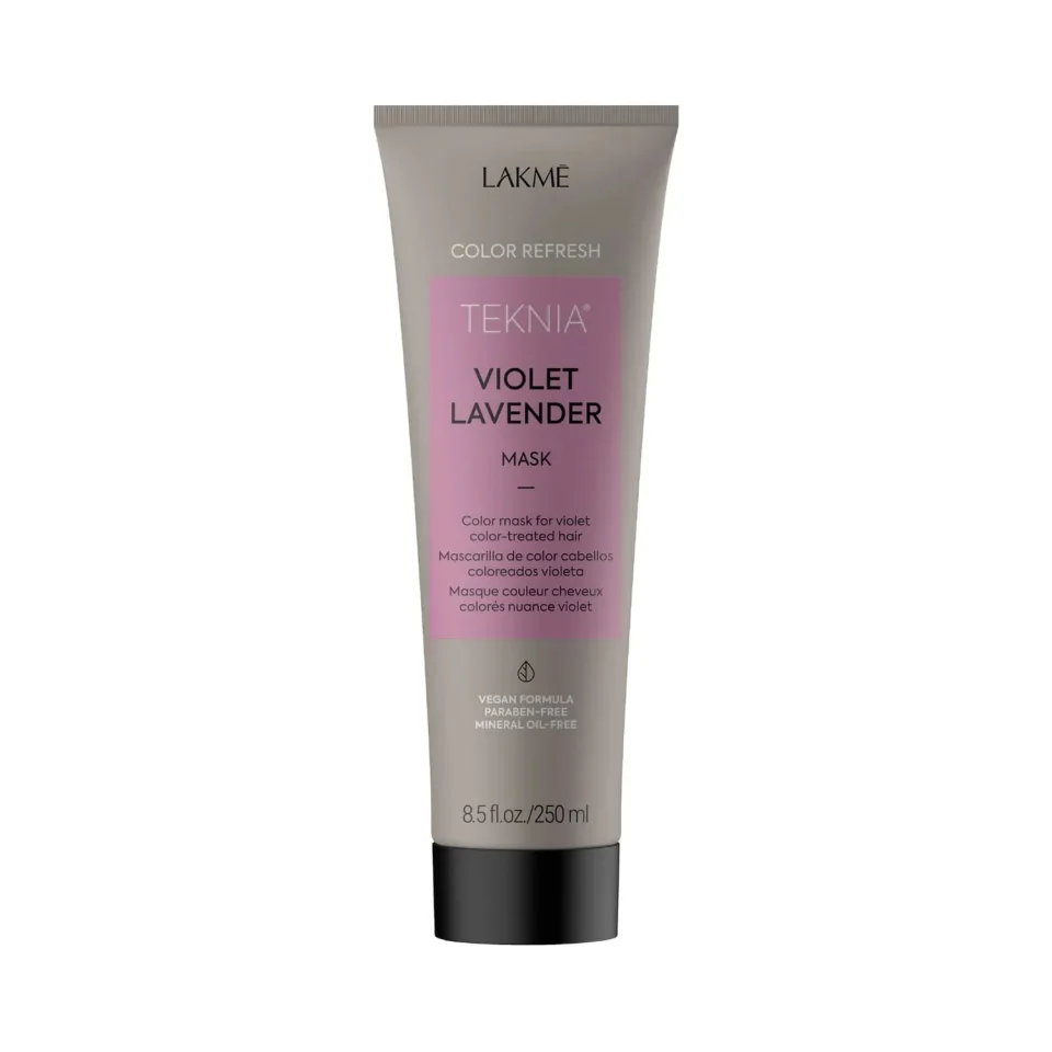 Masca coloranta cu pigment violet, Lakme Teknia, Refresh Violet Lavender Mask, 250ml