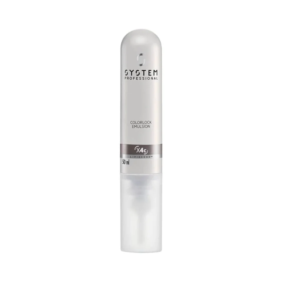 Tratament post-colorare pentru păr vopsit, System Professional, Extra ColorLock Emulsion X4C, 50 ml