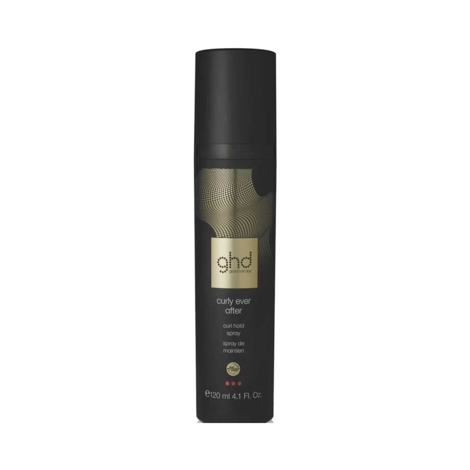 Spray pentru fixarea și definirea buclelor cu protecție termică, ghd Curly Ever After Curl Hold Spray, 120 ml