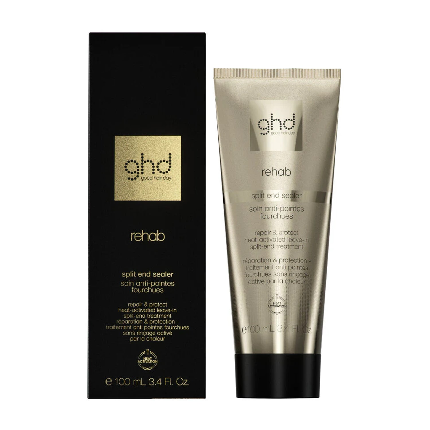 Tratament leave-in pentru vârfuri despicate Ghd Rehab Split End Sealer Cream 100 ml — imagine 5