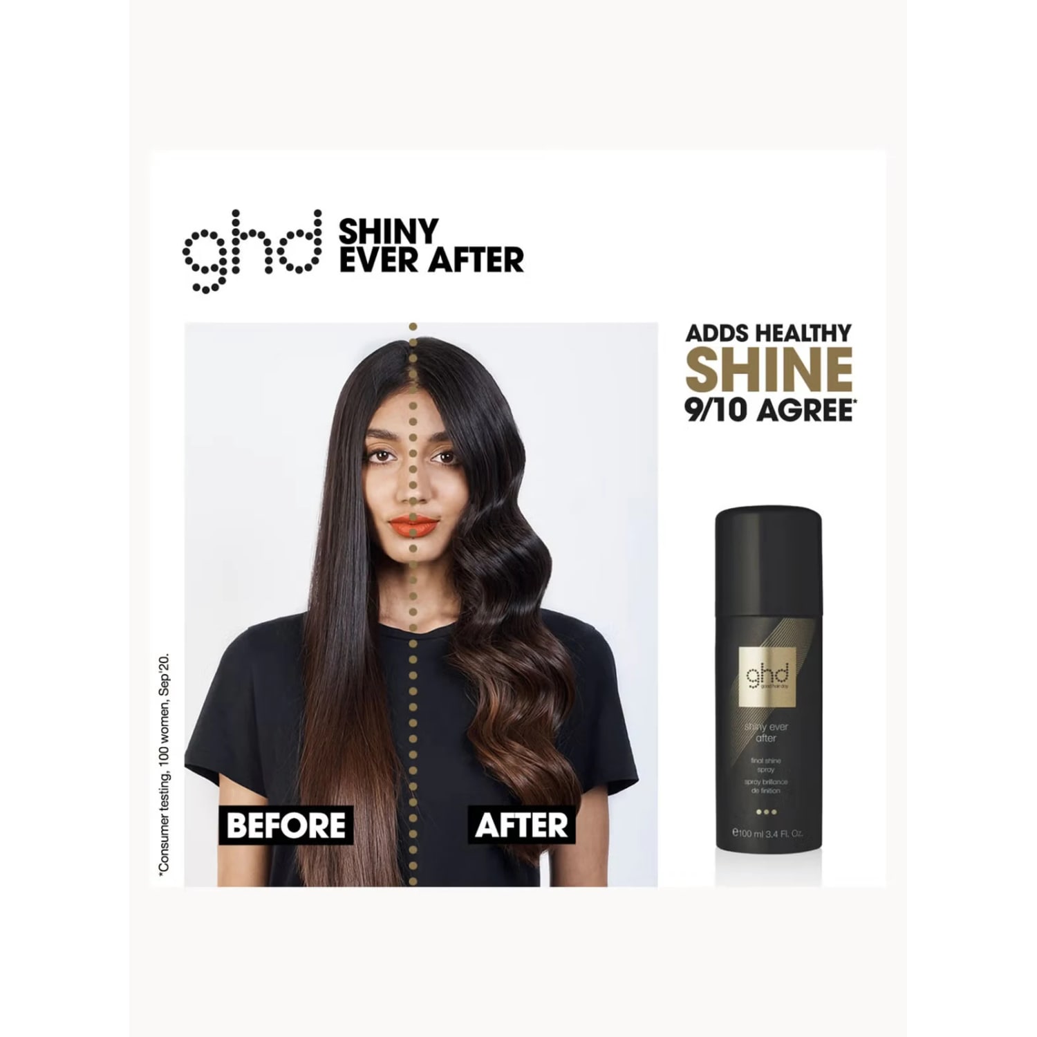 Spray pentru strălucire și finisare Ghd Shiny Ever After Final Shine Spray 100 ml — imagine 3