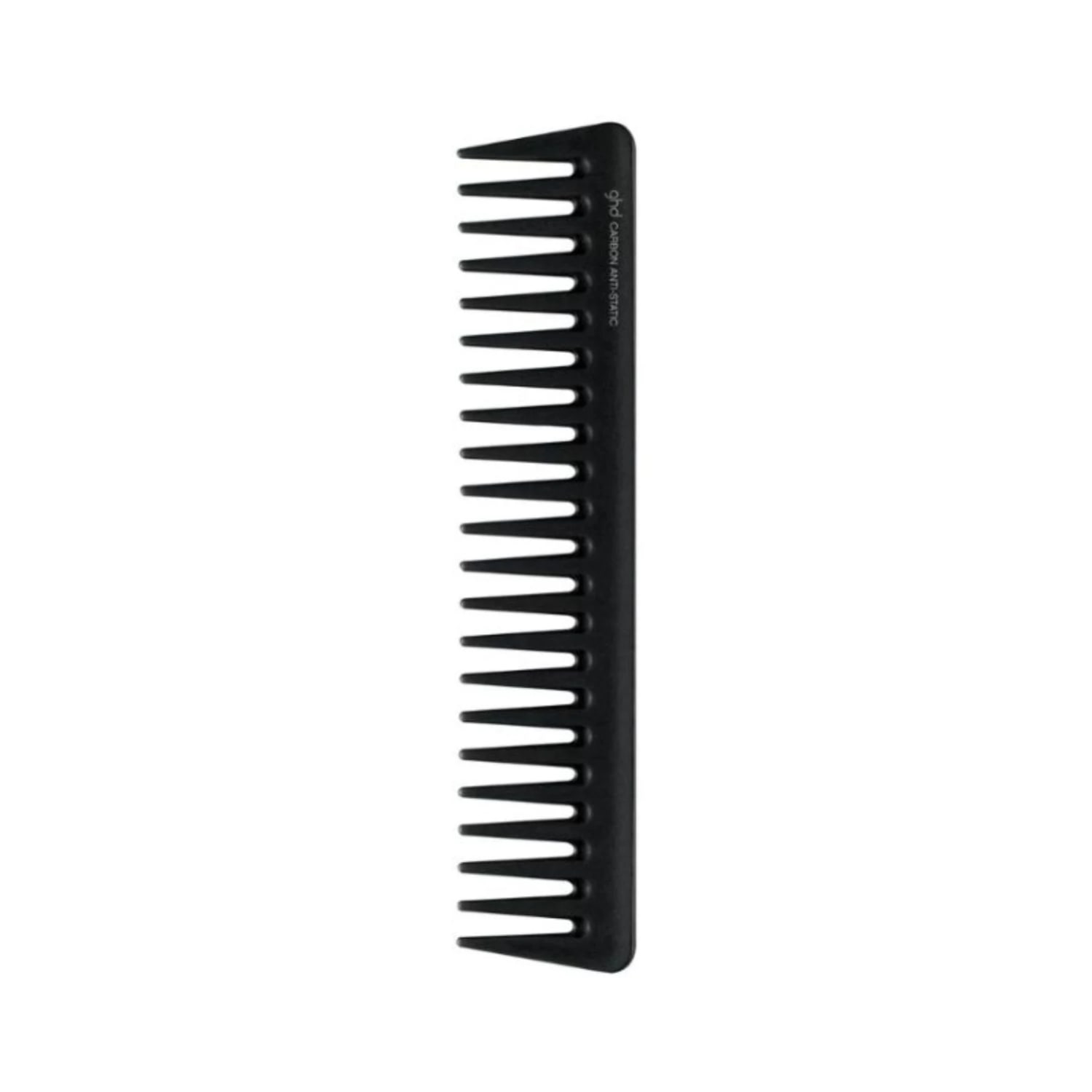 Pieptene profesional cu dinți rari pentru descurcare Ghd The Comb Out Detangling Comb Black