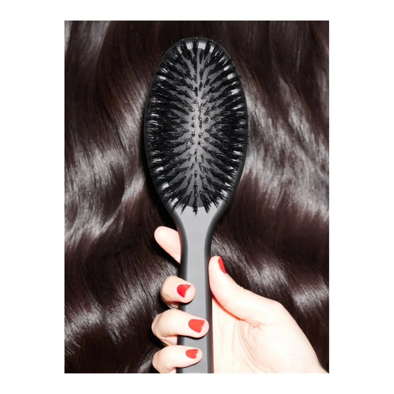 Perie ovală profesională pentru finisare și netezire Ghd The Dresser Oval Dressing Brush Black — imagine 3