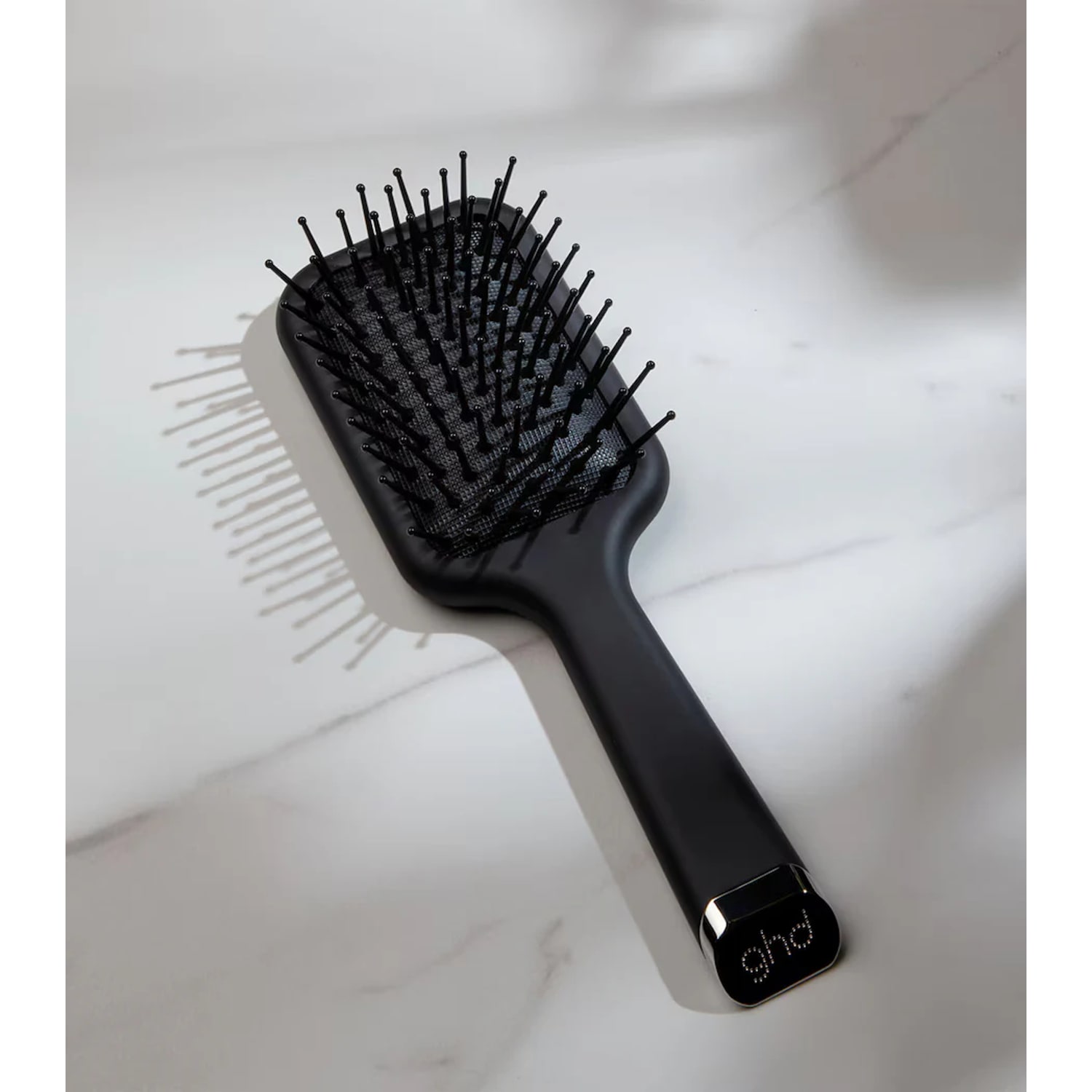 Perie compactă profesională pentru descurcare și styling Ghd The Mini All-Rounder Paddle Brush Black — imagine 4