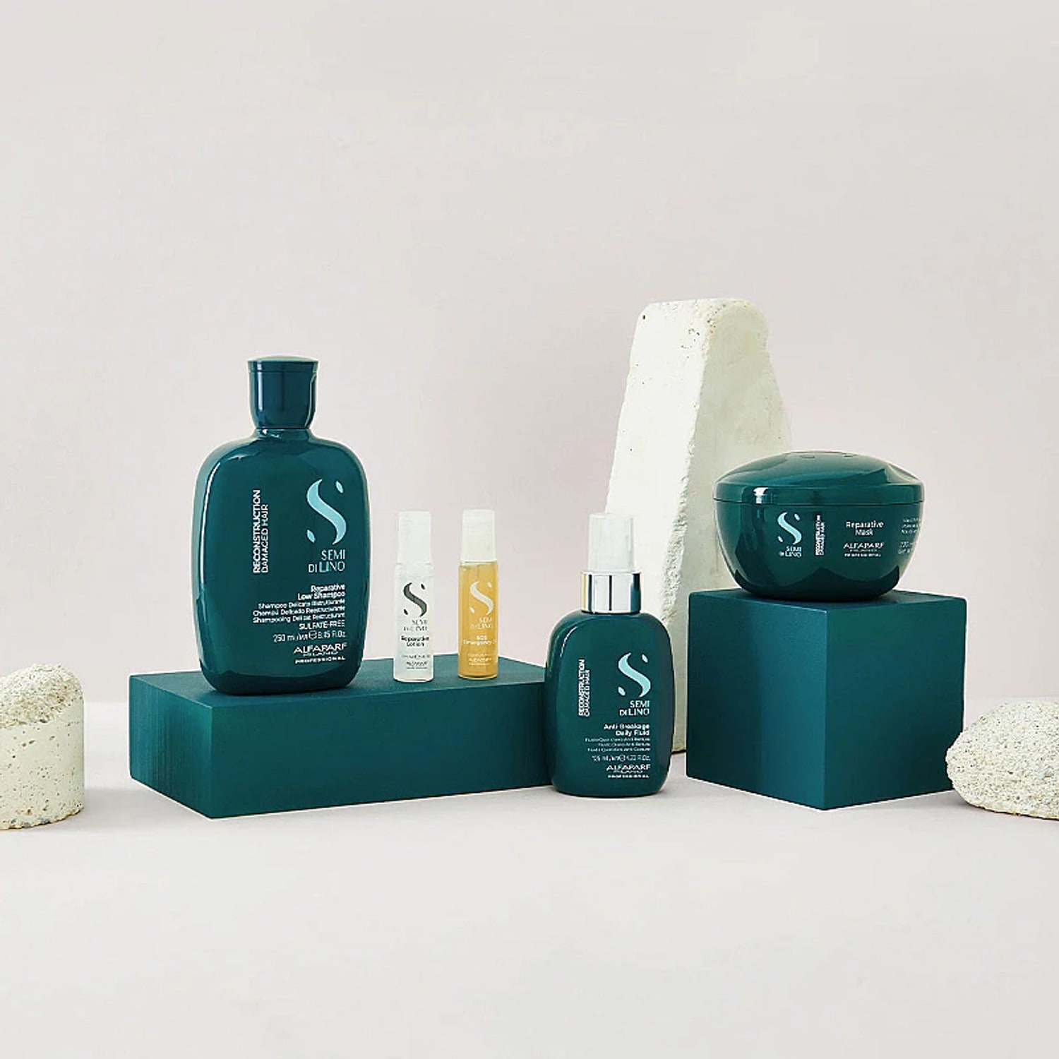 Șampon de reconstrucție, Alfaparf Milano, Reparative Low Shampoo, 250 ml — imagine 3