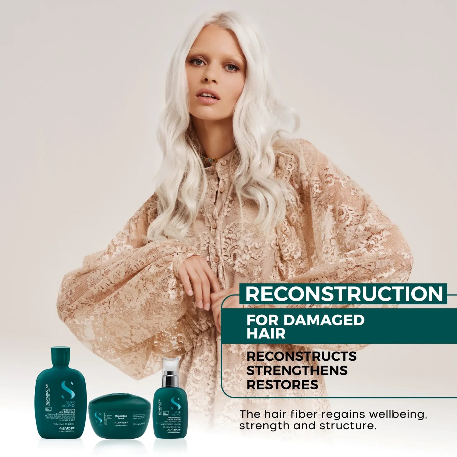 Loțiune de reconstrucție pentru păr deteriorat, Alfaparf Milano, Reparative Lotion, 6 x 13 ml — imagine 3