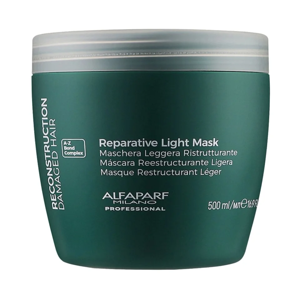 Mască de reconstrucție pentru păr fin și deteriorat, Alfaparf Milano, Reparative Light Mask, 500 ml