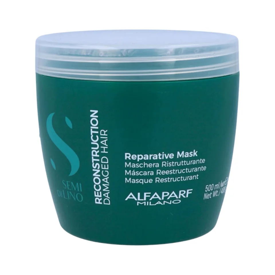 Mască de reconstrucție pentru păr deteriorat mediu-gros, Alfaparf Milano, Reparative Mask, 500 ml