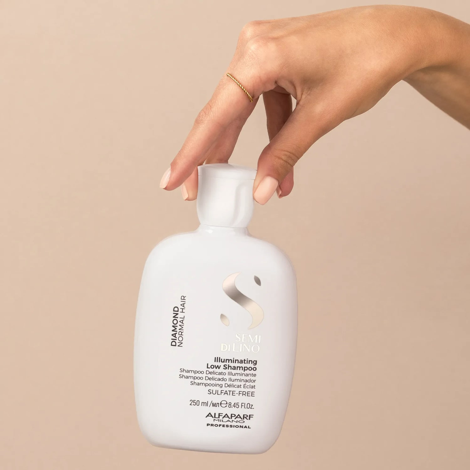 Șampon pentru strălucirea părului, Alfaparf Milano, Illuminating Low Shampoo, 250 ml — imagine 3
