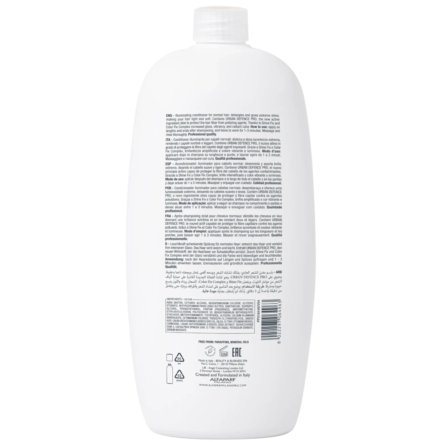 Balsam pentru strălucire, Alfaparf Milano, Illuminating Conditioner, 1000 ml — imagine 3