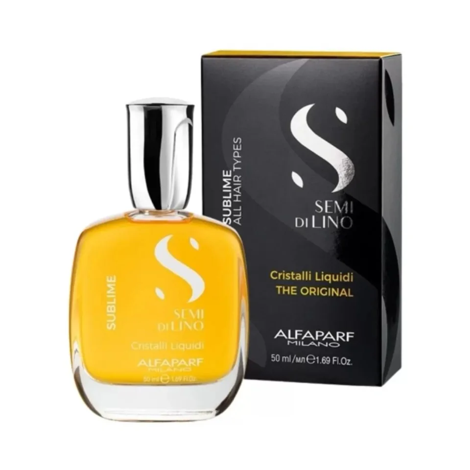 Ser iluminator pentru strălucirea părului, Alfaparf Milano, Cristalli Liquidi, 50 ml