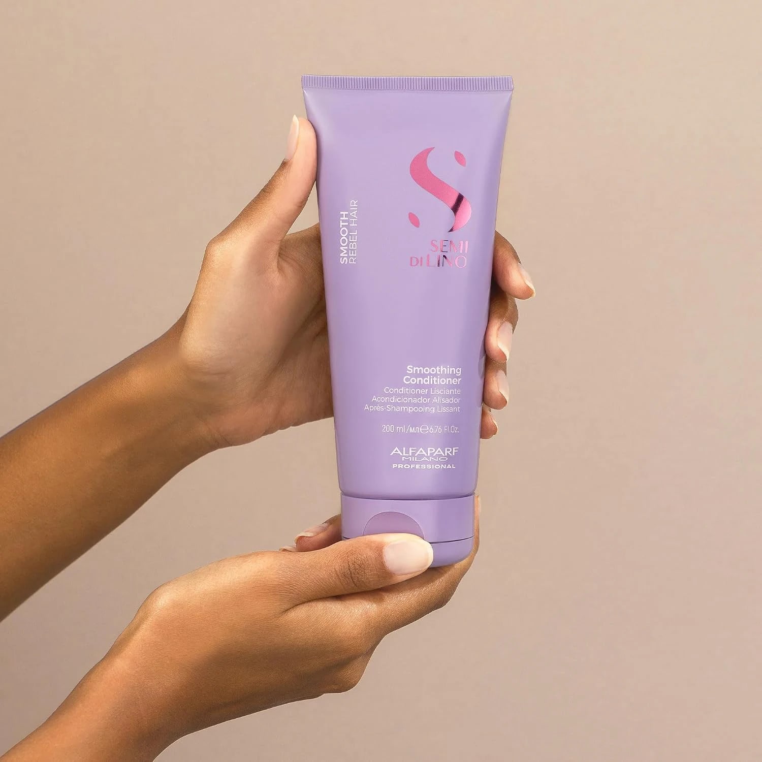 Balsam pentru netezirea părului rebel, Alfaparf Milano, Smoothing Conditioner, 200 ml — imagine 3