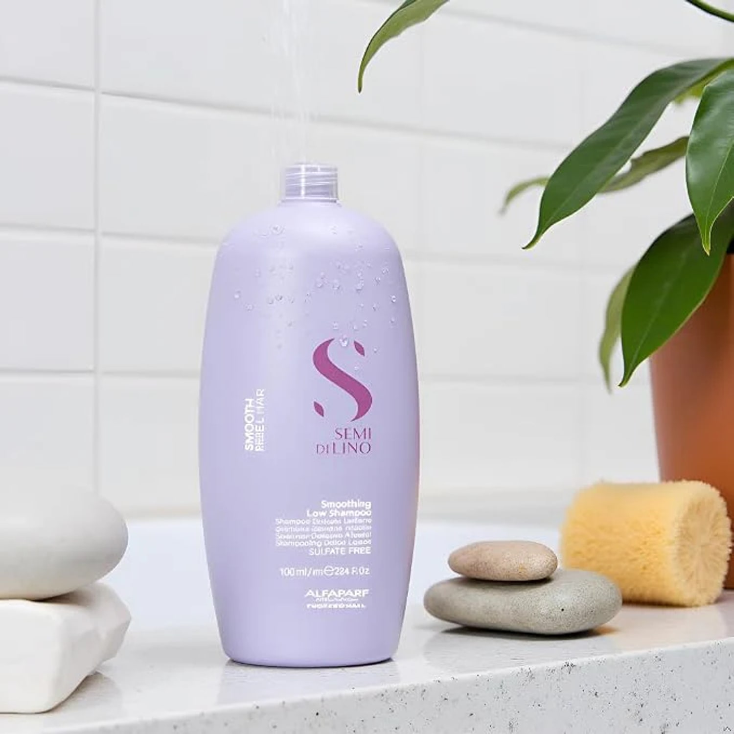 Șampon pentru netezirea părului rebel, Alfaparf Milano, Smoothing Low Shampoo, 1000 ml — imagine 5
