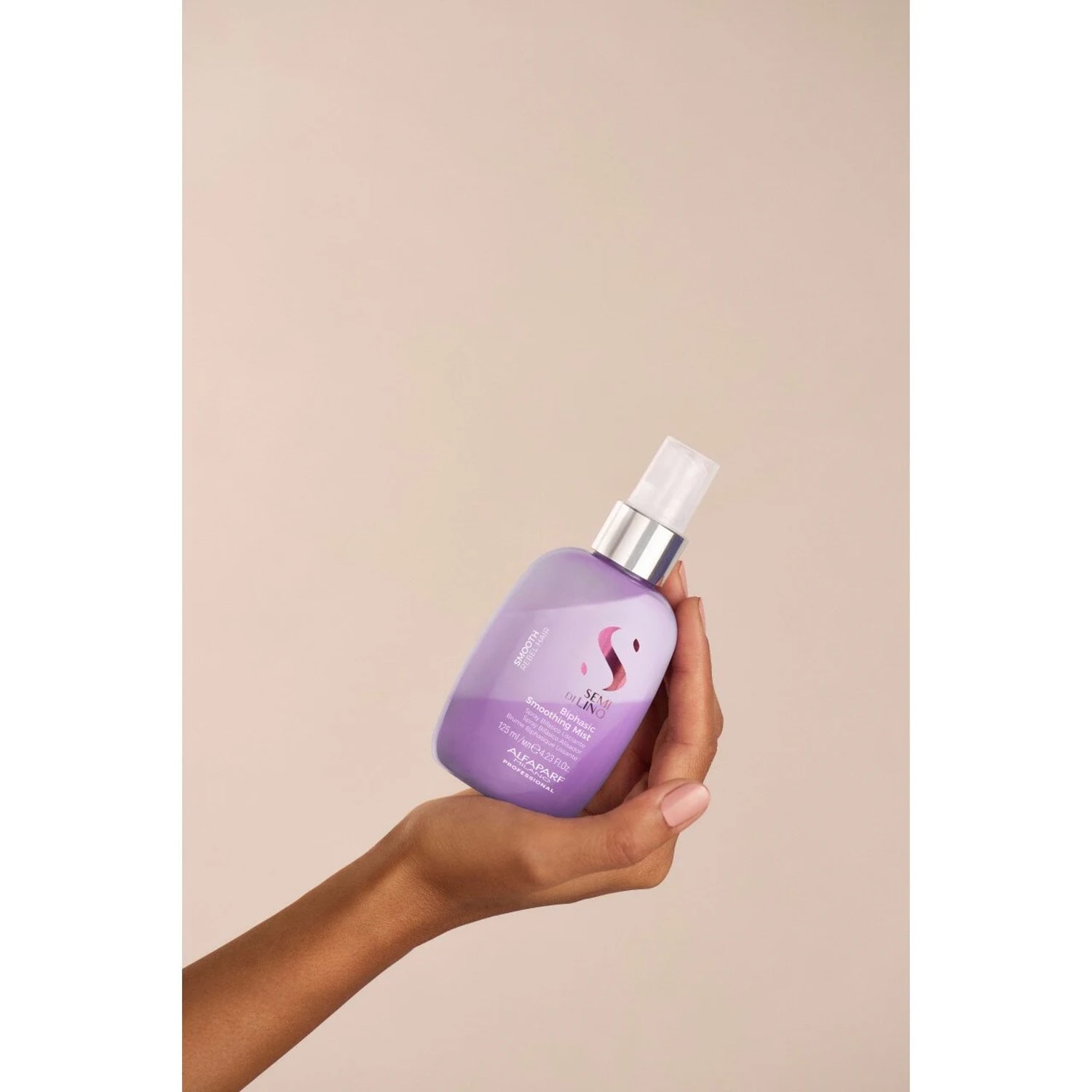 Spray bifazic pentru netezirea părului fin și rebel, Alfaparf Milano, Biphasic Smoothing Mist, 125 ml — imagine 3