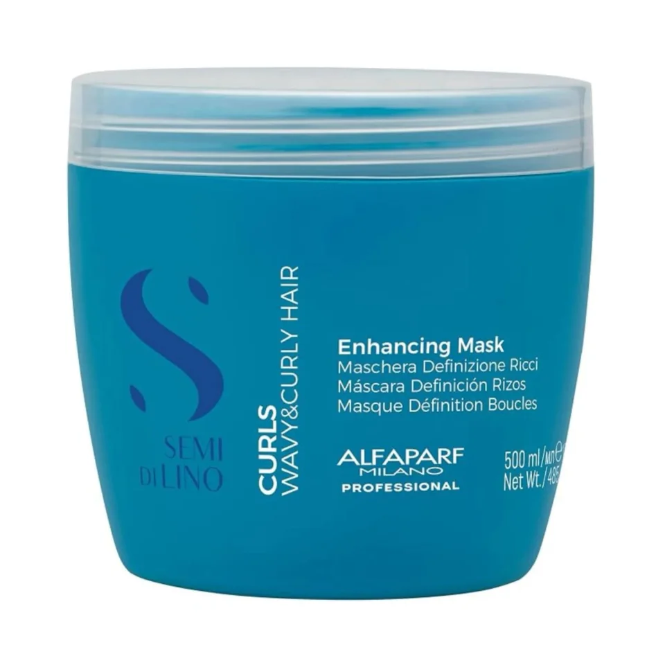 Mască hidratantă pentru definirea părului ondulat, creț și foarte creț, Alfaparf Milano, Enhancing Mask, 500 ml