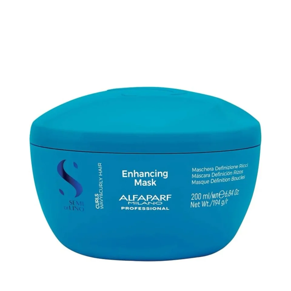 Mască hidratantă pentru definirea părului ondulat, creț și foarte creț, Alfaparf Milano, Enhancing Mask, 200 ml