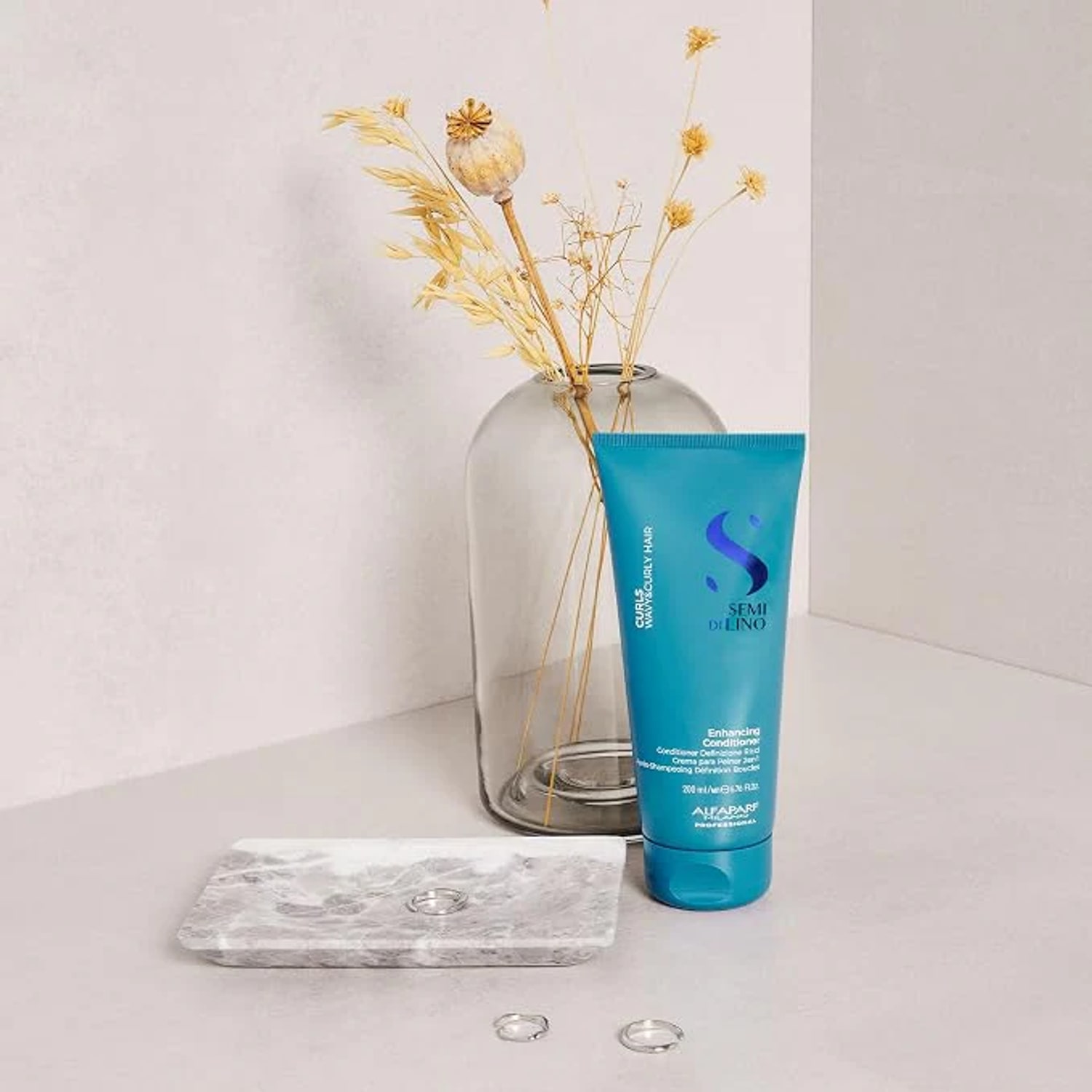 Balsam pentru definirea părului ondulat, creț și foarte creț, Alfaparf Milano, Enhancing Conditioner, 200 ml — imagine 4