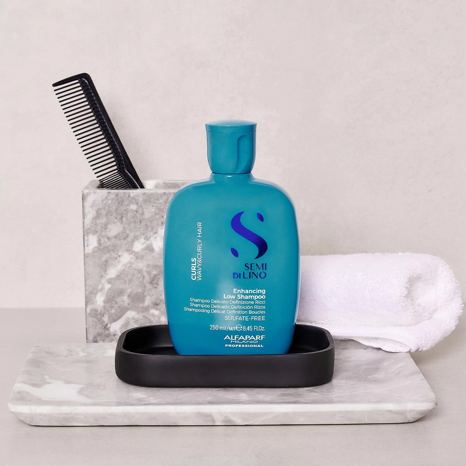 Șampon pentru păr ondulat, creț și foarte creț, Alfaparf Milano, Enhancing Low Shampoo, 250 ml — imagine 4