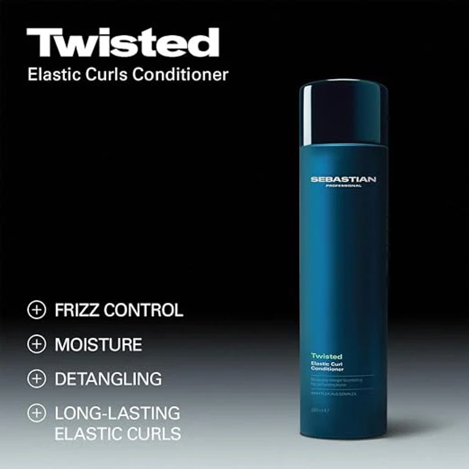 Balsam hidratant pentru păr ondulat și creț, Sebastian Professional, Twisted Elastic Curl Conditioner, 250 ml — imagine 3