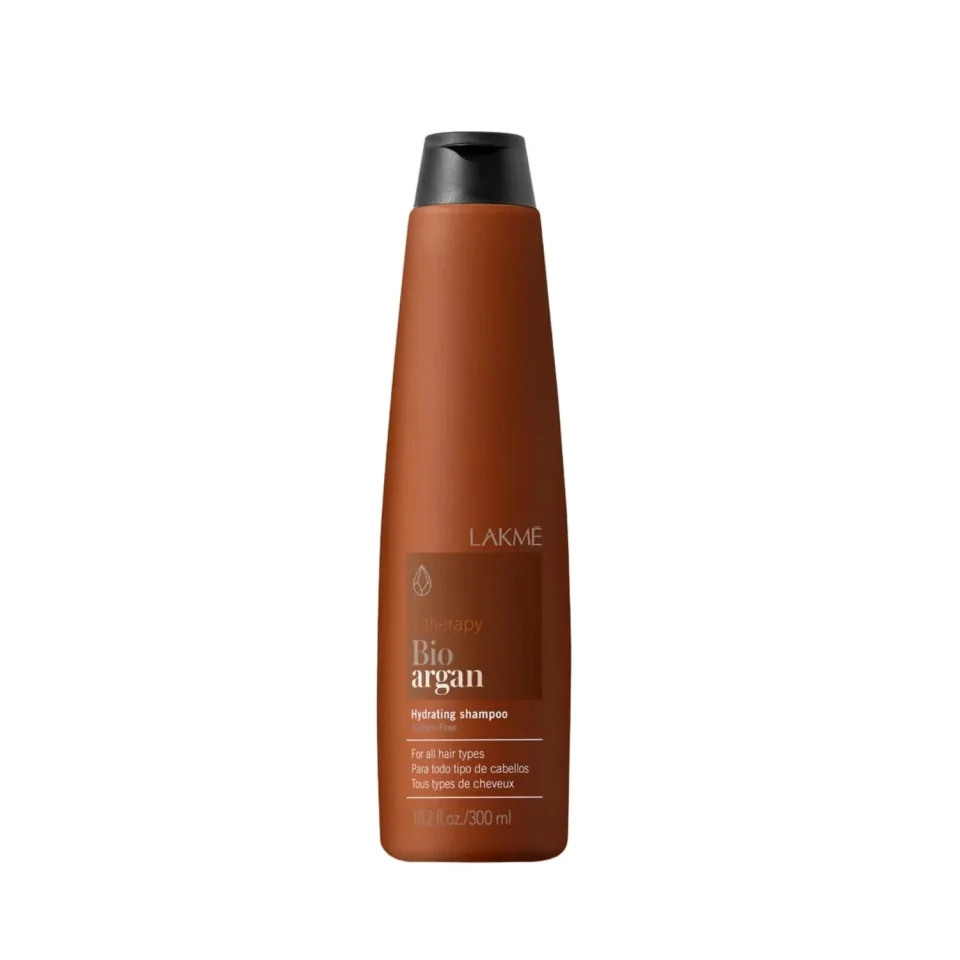 Sampon cu ulei de argan 100% organic, Lakme K.Therapy, Bio Argan Shampoo, 300ml